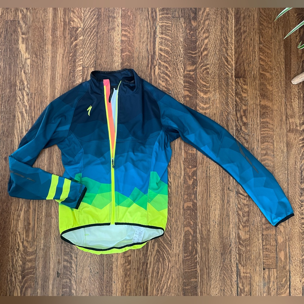 Specialized Blue and Green Women's Jacket